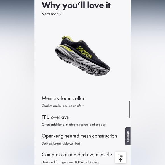 HOKA BONDI 7 WIDE (1110530-BBLC) All Black NWOB Men’s 7.5 2E or Women’s 9.5 2E - Picture 12 of 15